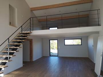 Rénovation d'une mezzanine dans une ancienne grange